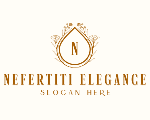 Elegant Floral Wedding logo design