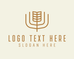 Wheat Barley Farm logo design