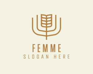 Wheat Barley Farm logo design