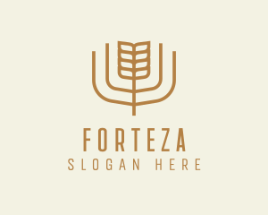 Wheat Barley Farm logo design