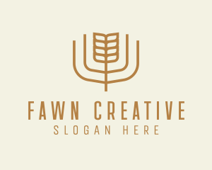 Wheat Barley Farm logo design