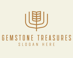 Wheat Barley Farm logo design