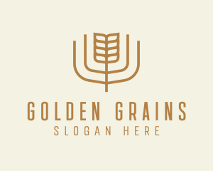 Wheat Barley Farm logo design