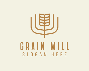 Wheat Barley Farm logo design