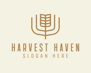 Wheat Barley Farm logo design