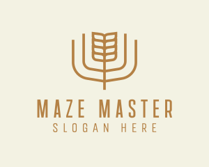 Wheat Barley Farm logo design