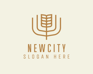 Wheat Barley Farm logo design