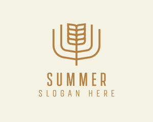 Wheat Barley Farm logo design