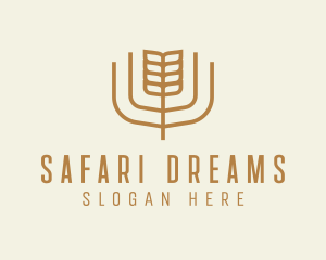 Wheat Barley Farm logo design