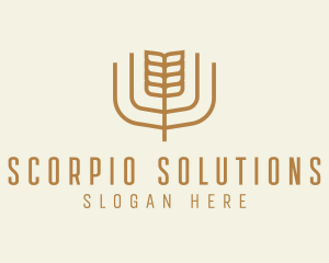 Wheat Barley Farm logo design