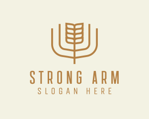 Wheat Barley Farm logo design