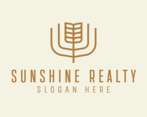 Wheat Barley Farm logo design