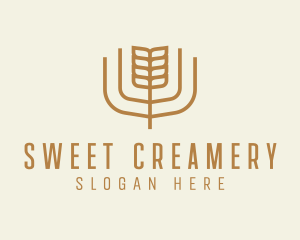 Wheat Barley Farm logo design