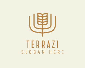 Wheat Barley Farm logo design