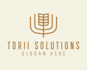 Wheat Barley Farm logo design