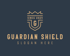 Crown Shield Brand logo design