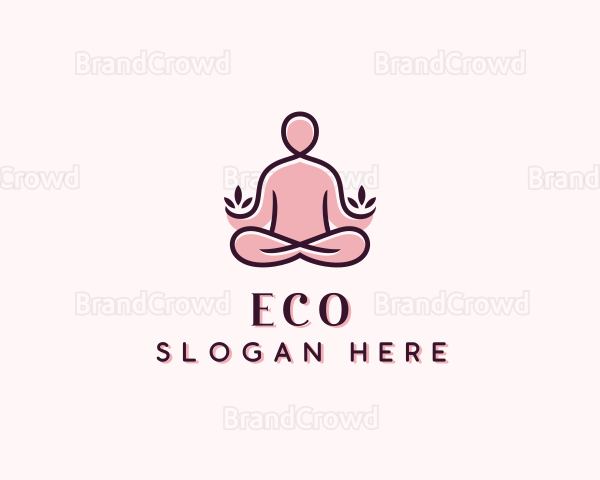 Spiritual Meditation Yoga Logo