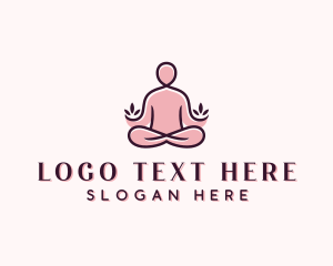 Chakra - Spiritual Meditation Yoga logo design