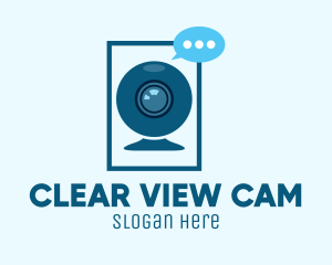 Webcam - Video Camera Chatting logo design