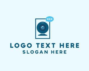 Webcam - Video Camera Chatting logo design