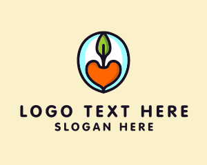 Herb - Carrot Veggie Farm logo design