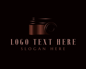 Videography - Luxury Camera Photography logo design