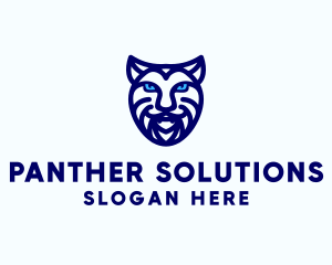 Panther - Wild Panther Lynx logo design