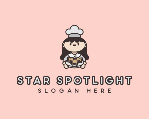 Star Cookie Chef logo design