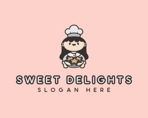 Sugary - Star Cookie Chef logo design