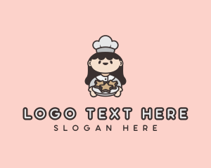 Sugary - Star Cookie Chef logo design