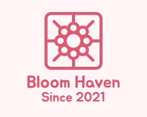 Flower Mobile App logo design