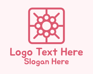 Flower Mobile App Logo