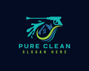 Splash Roof Cleaning logo design