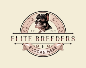 French Bulldog Breeder logo design