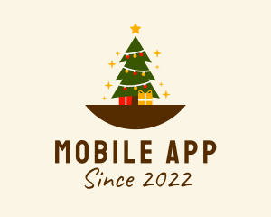 Christmas Tree - Christmas Tree Sparkle logo design