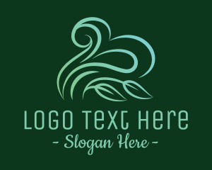 Herbs - Nature Leaf Cloud logo design