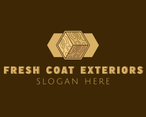 Pattern - Cube Pattern Flooring logo design