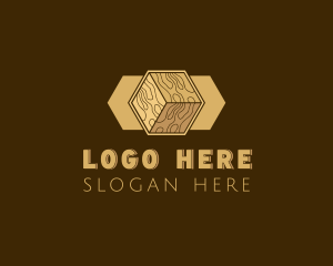 Pattern - Cube Pattern Flooring logo design