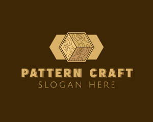 Cube Pattern Flooring logo design