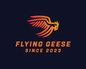 Fast Flying Parrot logo design