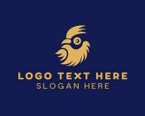 Rooster - Animal Chicken Rooster logo design