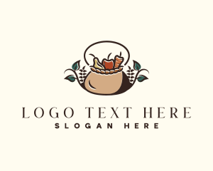 Vegan Fruit Basket Logo