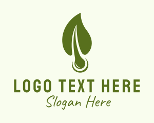 Organic Hair Treatment Logo