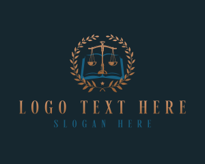 Scale - Legal Justice Scale logo design