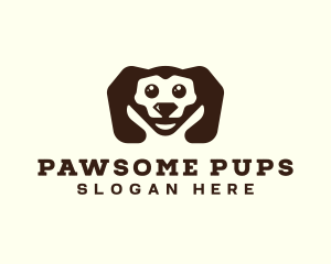 Pet Dog Puppy logo design
