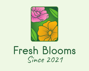 Spring - Gradient Spring Flower logo design