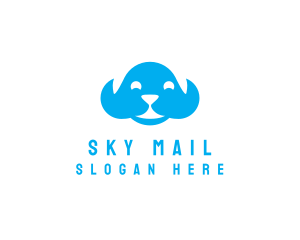 Pet Cloud Dog logo design