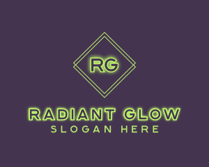 Glow - Glowing Futuristic Tech logo design