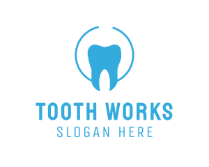 Blue Tooth Dentistry logo design