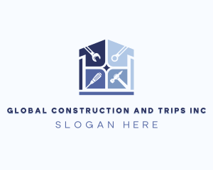 Contstruction - Construction Tools Handyman logo design